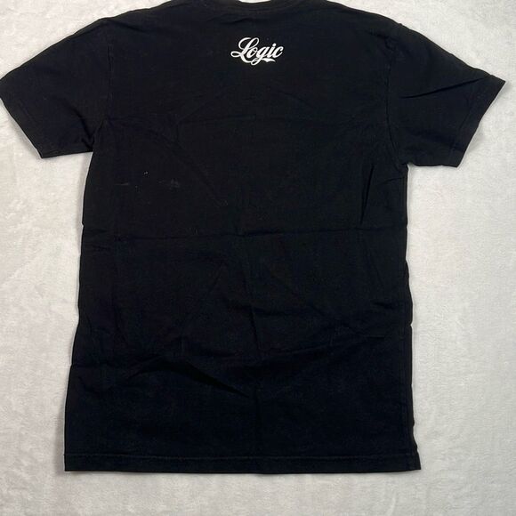 Logic Rick and morty hip hop short sleeve‎ T-Shirt Men Small - Picture 6 of 7